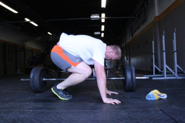 Burpees by the door