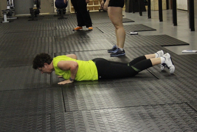 Marthe, a recent Prep Course grad, joins us for some burpees