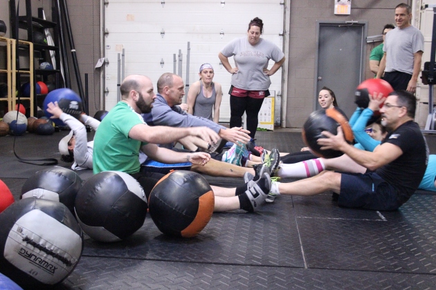 Med Ball Relay