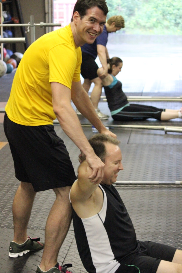 Stretching is fun!