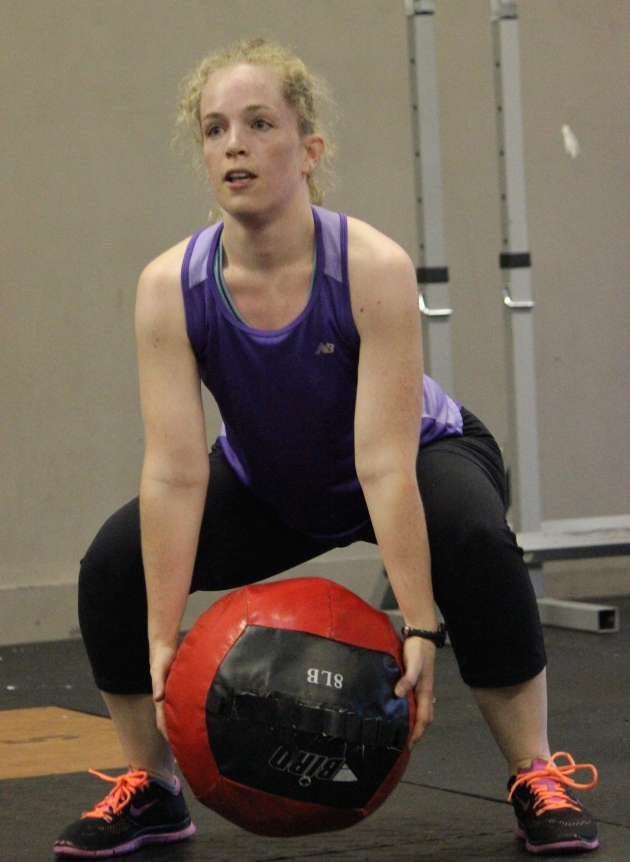Laura focusing on form