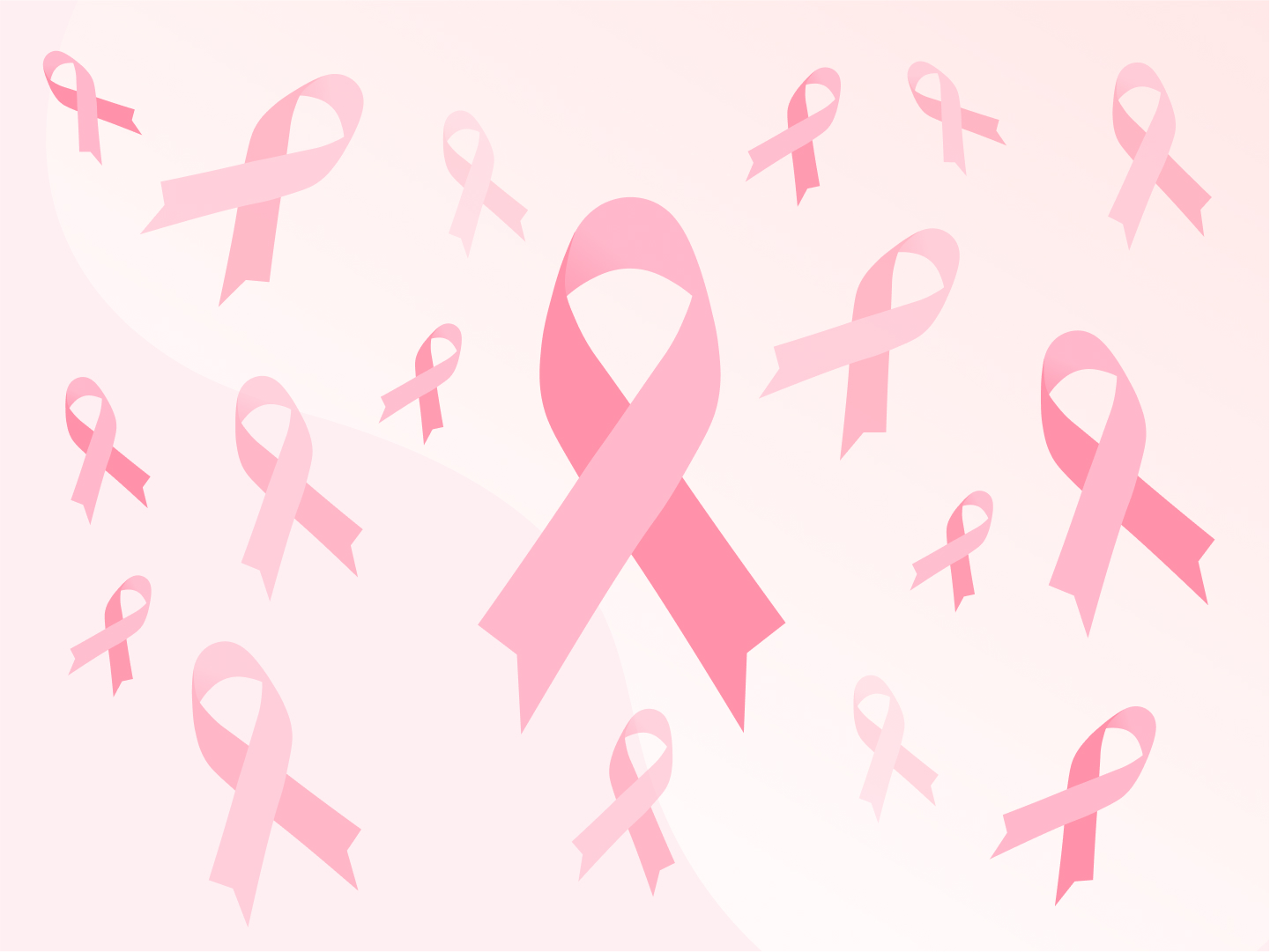 Pinke Brustkrebsschleifen