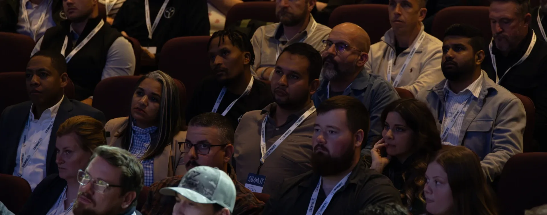 audience listening to dan owolabi