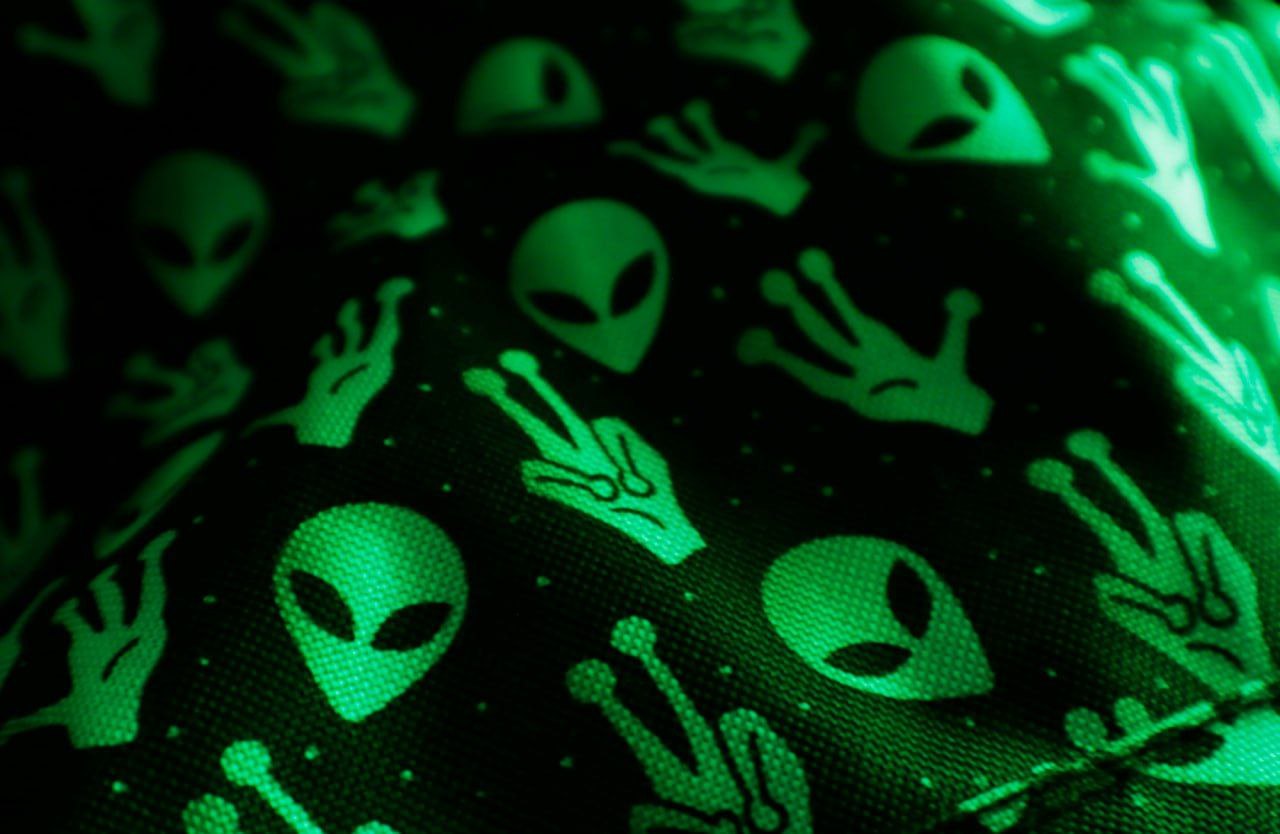 Alien-themed photography