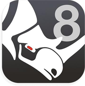 Rhino 3D Software Icon