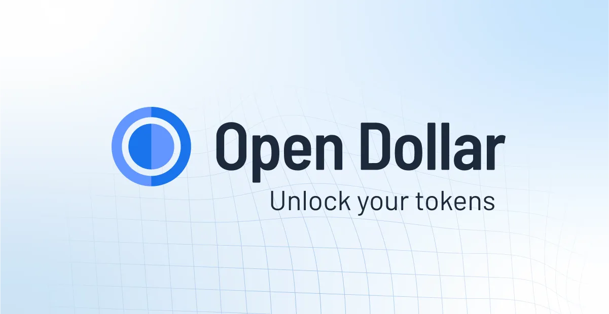 Open Dollar - Low-Interest DeFi Loans & Tradable CDPs