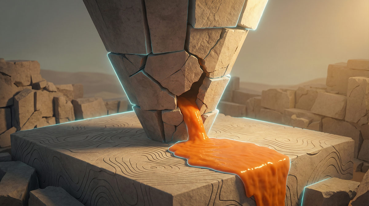 Symboliczne przedstawienie integracji różnych platform e-commerce za pomocą mostu danych