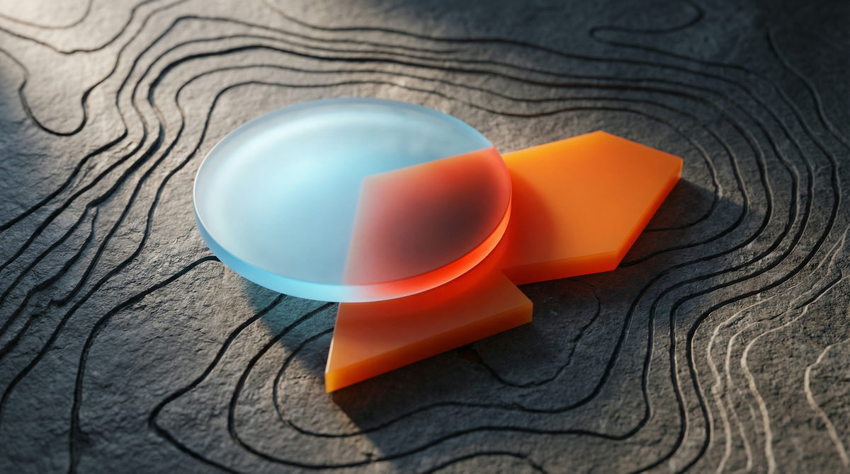 Trójwymiarowy wykres słupkowy w stylu modernistycznym obrazujący koszty i benchmarki w branży cateringu.