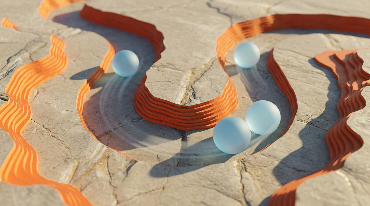 Abstrakcyjny wykres słupkowy 3D pokazujący rosnące benchmarki ROAS dla branży fashion