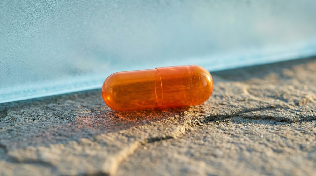 Konceptualna waga równoważąca ikonę wideo i symbol prawny w nowoczesnym stylu geometrycznym