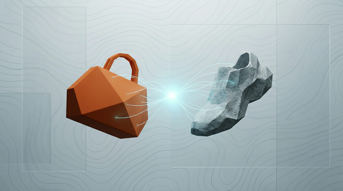 Waga szalkowa symbolizująca balans między budżetem a zwrotem z inwestycji w e-commerce