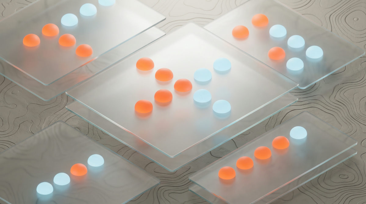 Abstrakcyjna wizualizacja automatyzacji procesów marketingowych i wdrożenia strategii