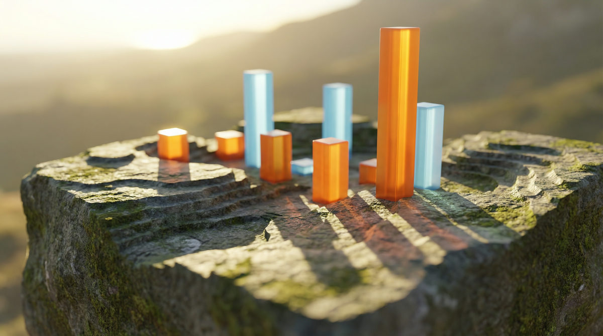 Zębatki symbolizujące synergię kanałów marketingowych w optymalizacji kampanii