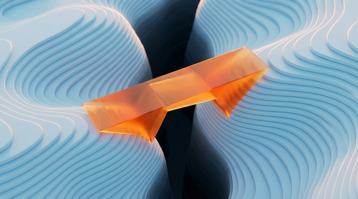 Smartfony wyświetlające kreatywne treści reklamowe w układzie lejka sprzedażowego