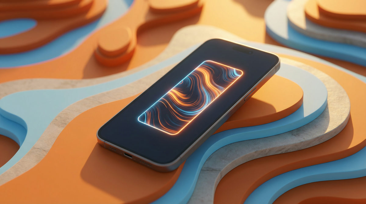 Smartfon wyświetlający treści wideo UGC, symbolizujący autentyczność i budowanie zaufania w marketingu internetowym.