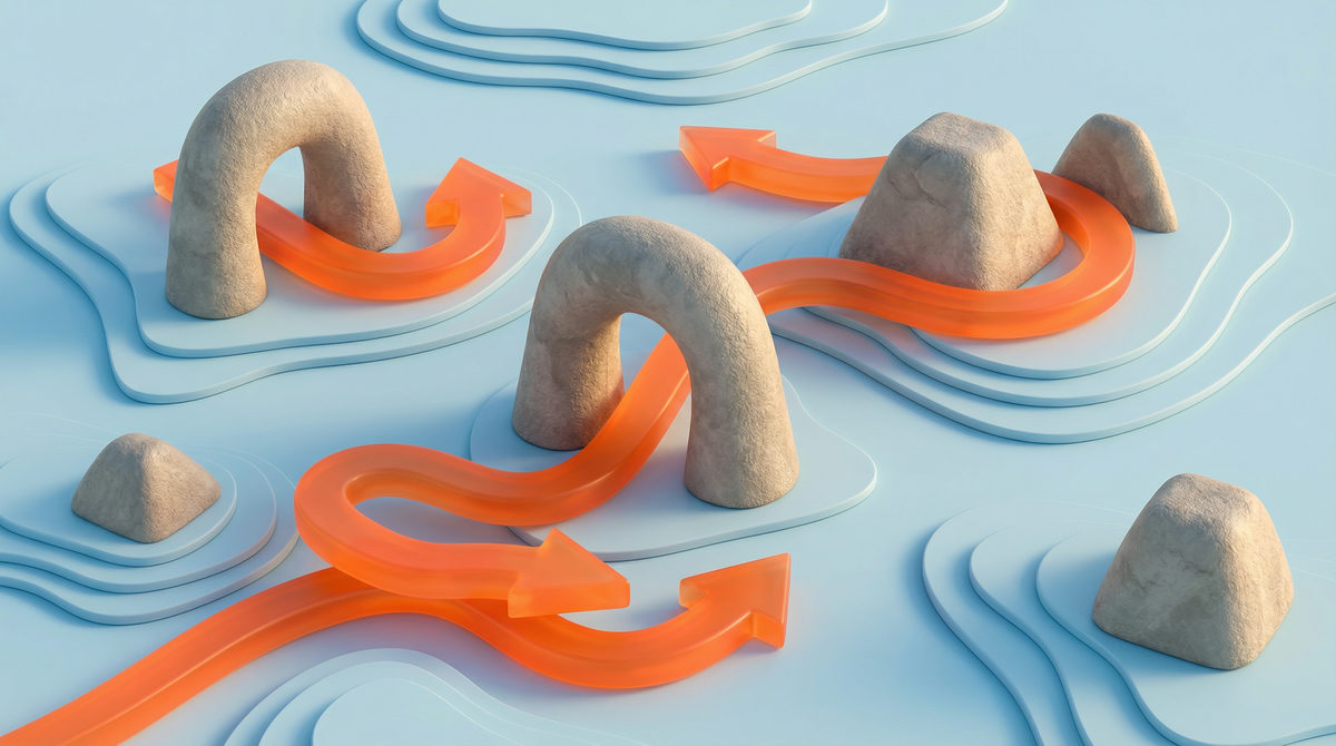 Schemat podróży klienta w cateringu dietetycznym z zaznaczonymi punktami styku automatyzacji.