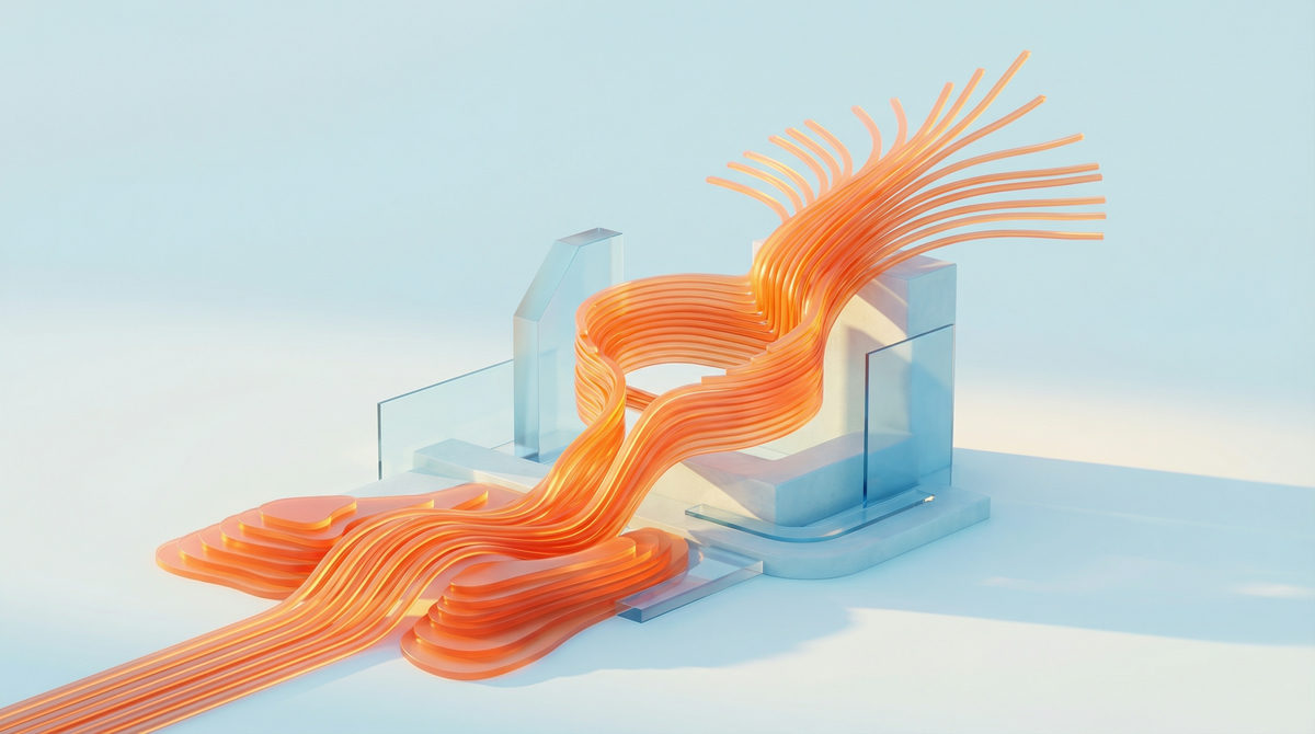 Artystyczne przedstawienie elementów mody i danych cyfrowych w e-commerce