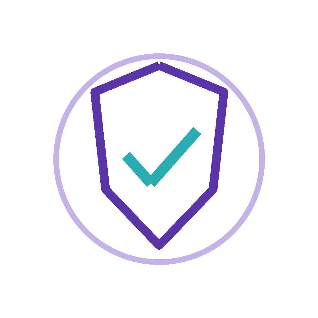 Shield with checkmark