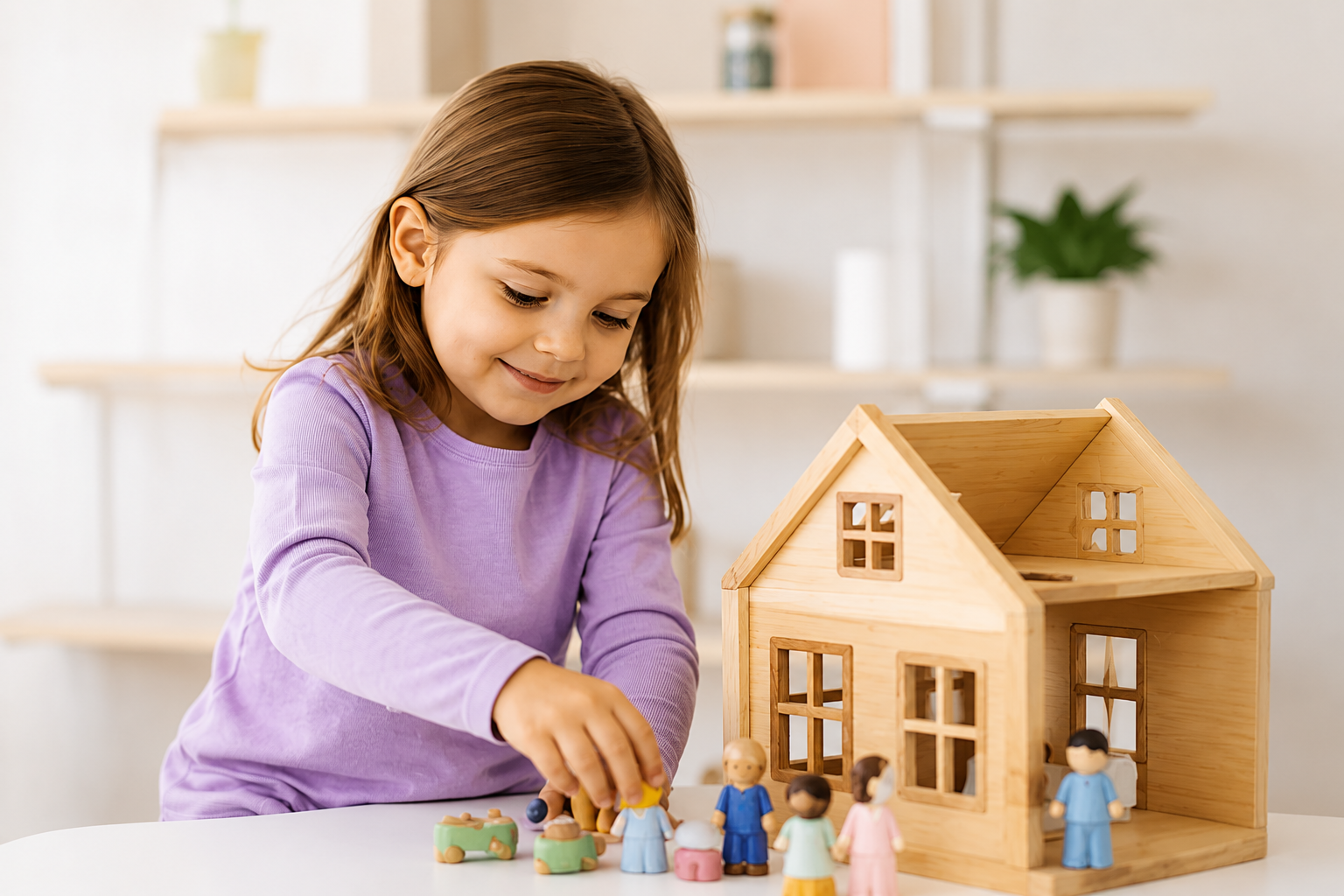 Child engaged in play therapy at CARE Counseling in New Hampshire and Massachusetts