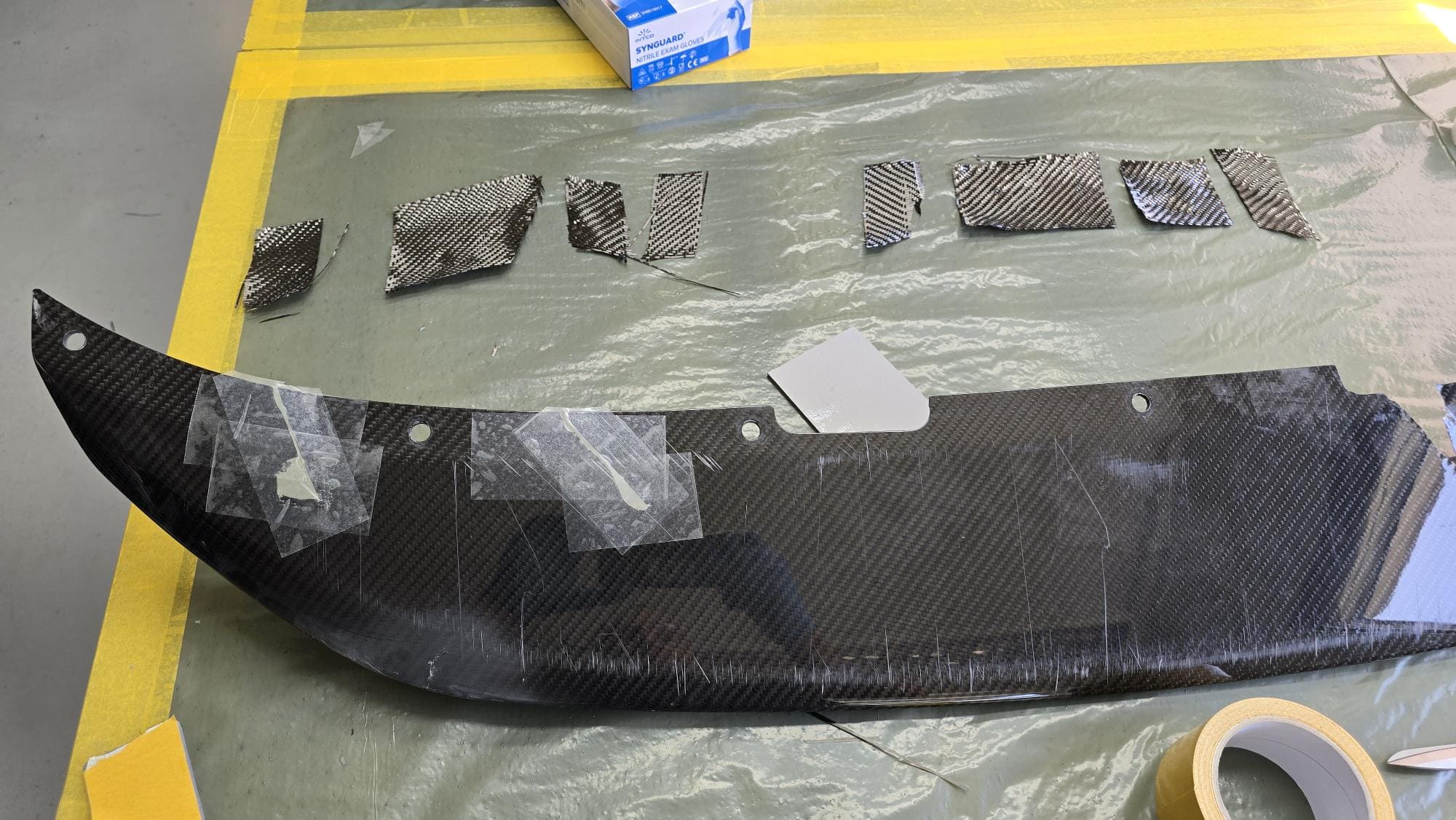 Spezialwissen für Carbonreparaturen