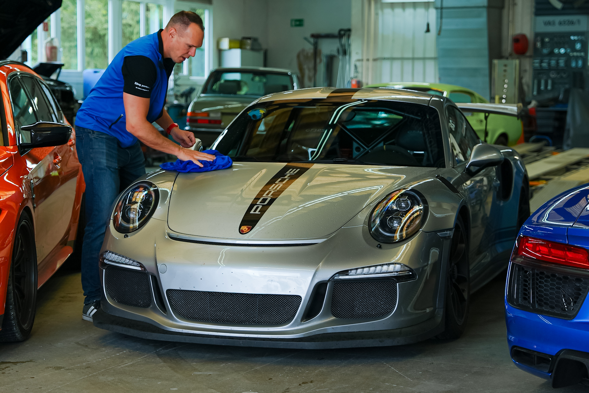 Porsche Reparatur bei Maier Carrosserie