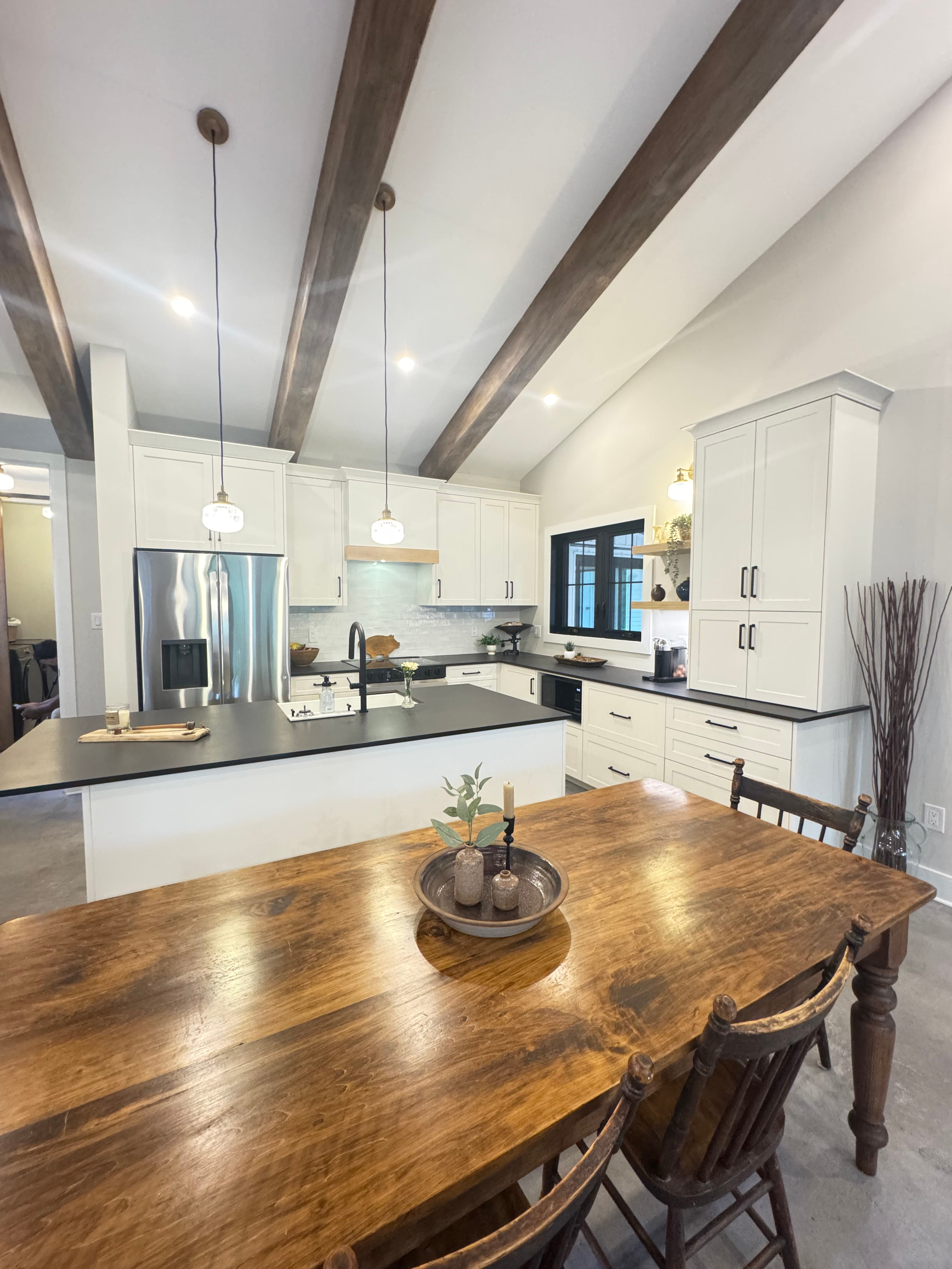Modern farmhouse kitchen renovation