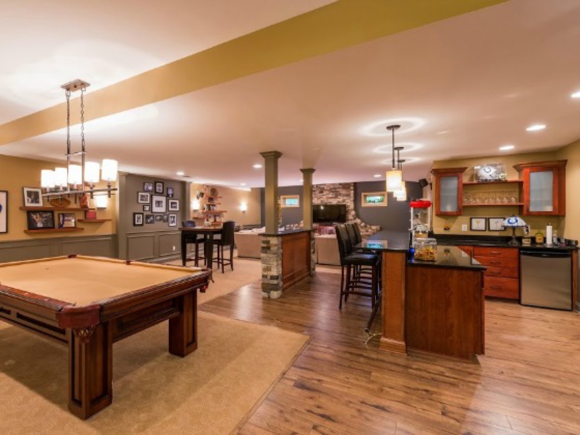 Bar and Games Room, finished photo 6