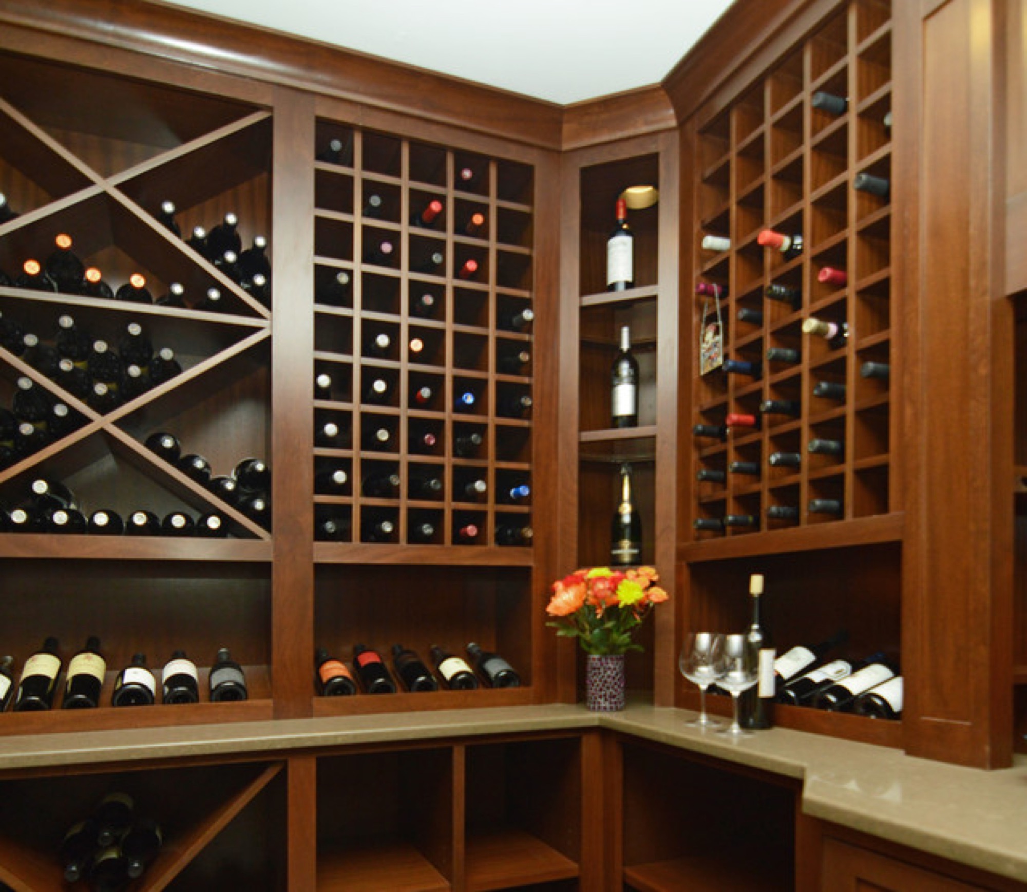 Custom Wine Cellar, finished photo 3