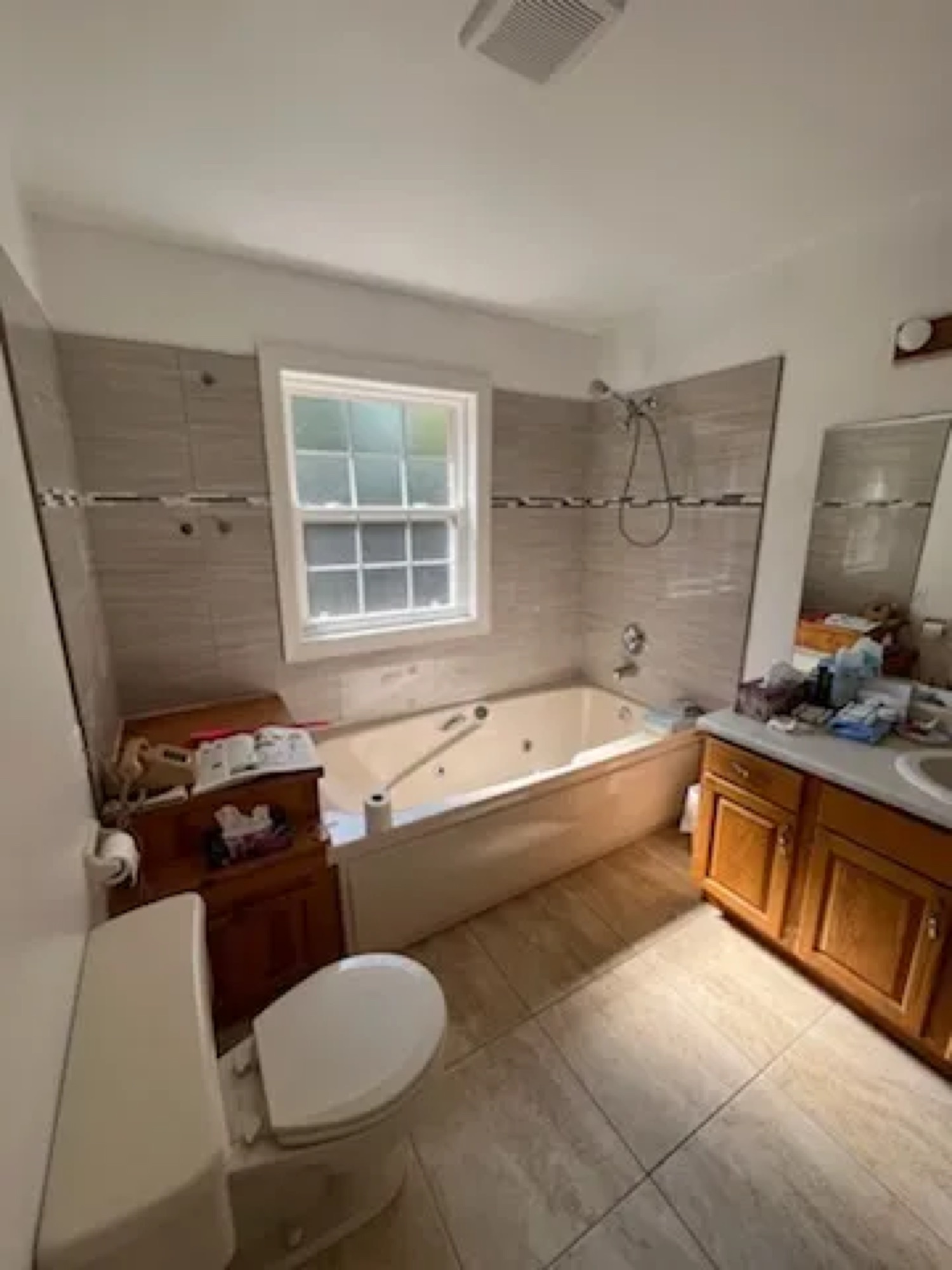 Modern Luxury Ensuite, before photo 6