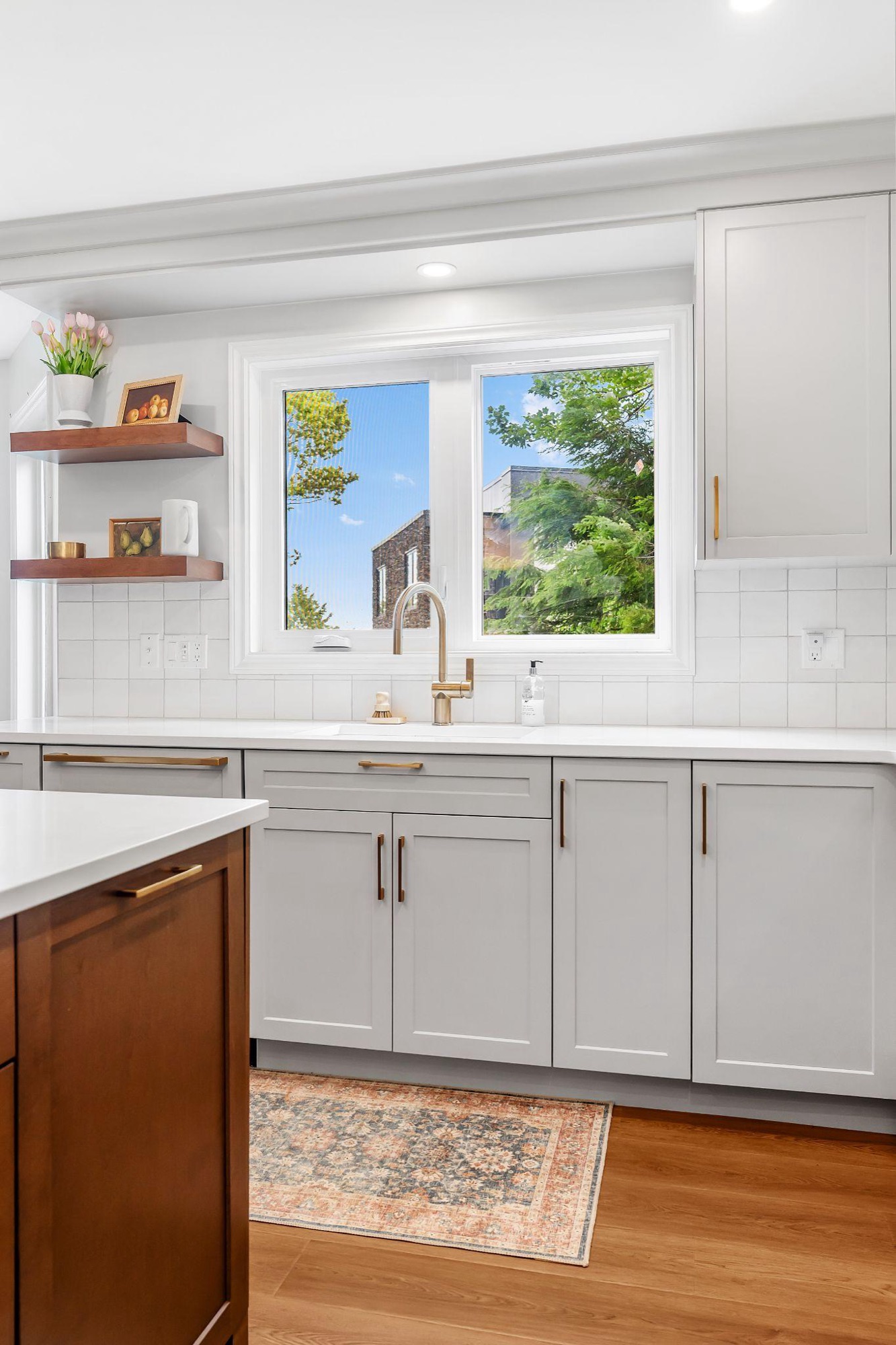 Modern Organic Kitchen, finished photo 3
