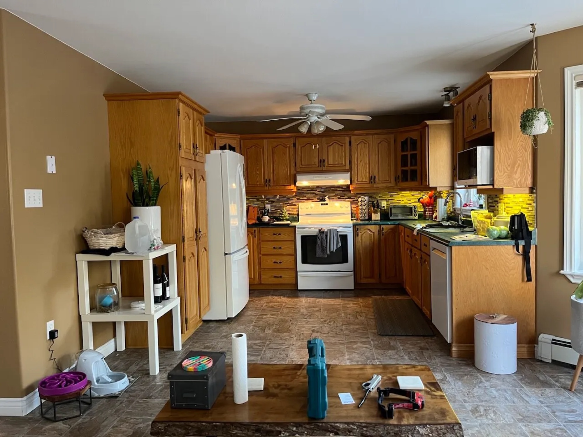 Open Concept Kitchen, before photo 1