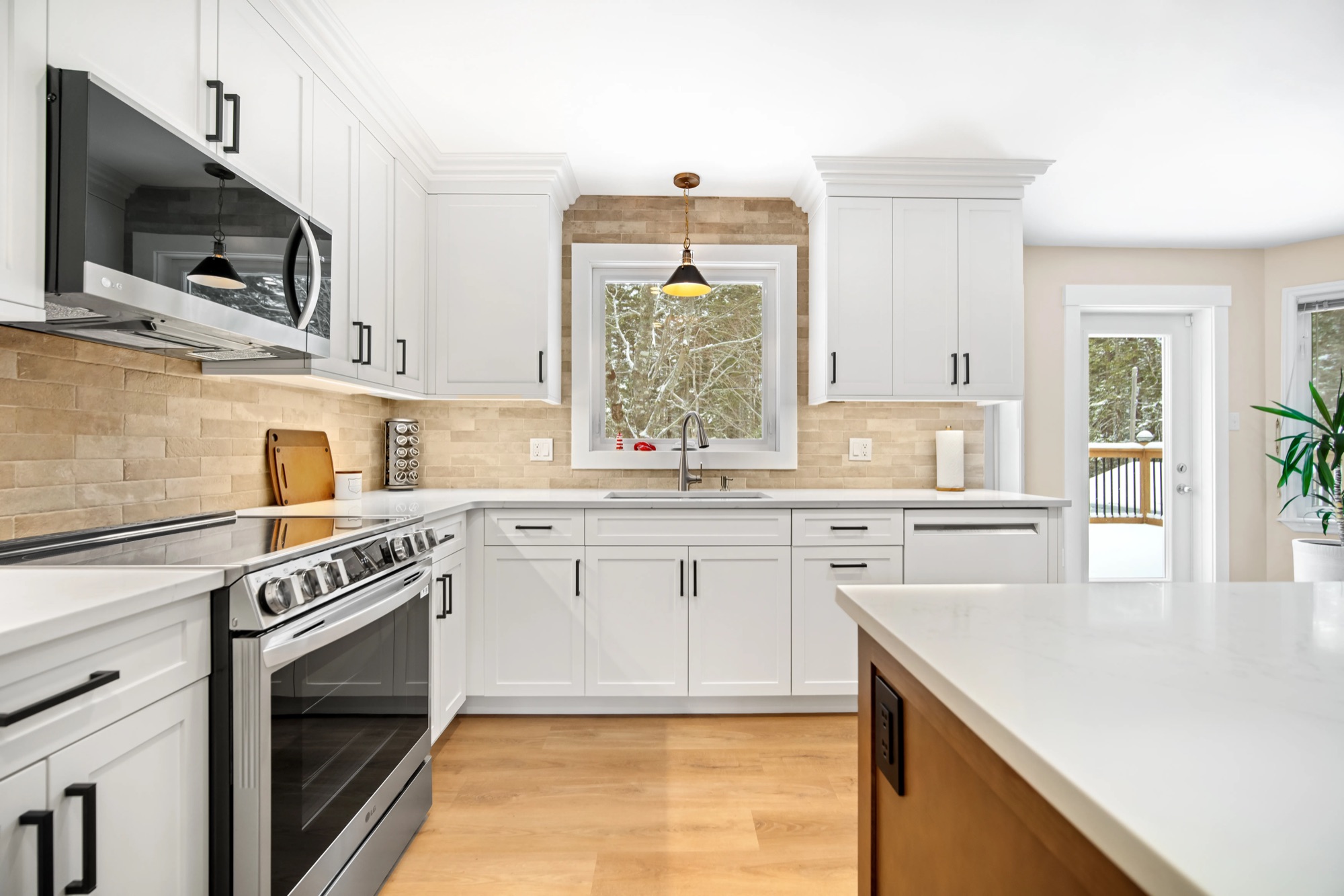 Open Concept Kitchen, finished photo 3