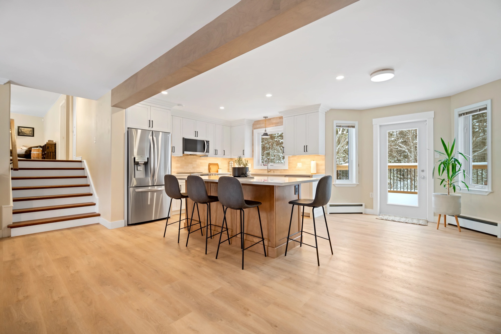 Open Concept Kitchen, finished photo 4