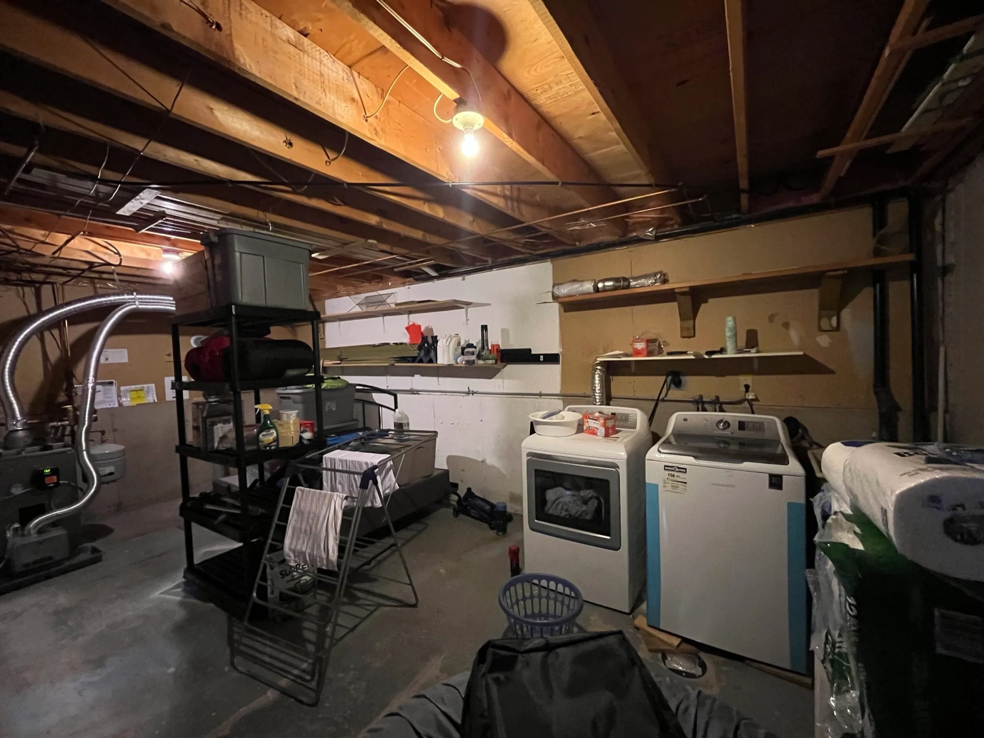 Resilient Basement Rebuild, before photo 1