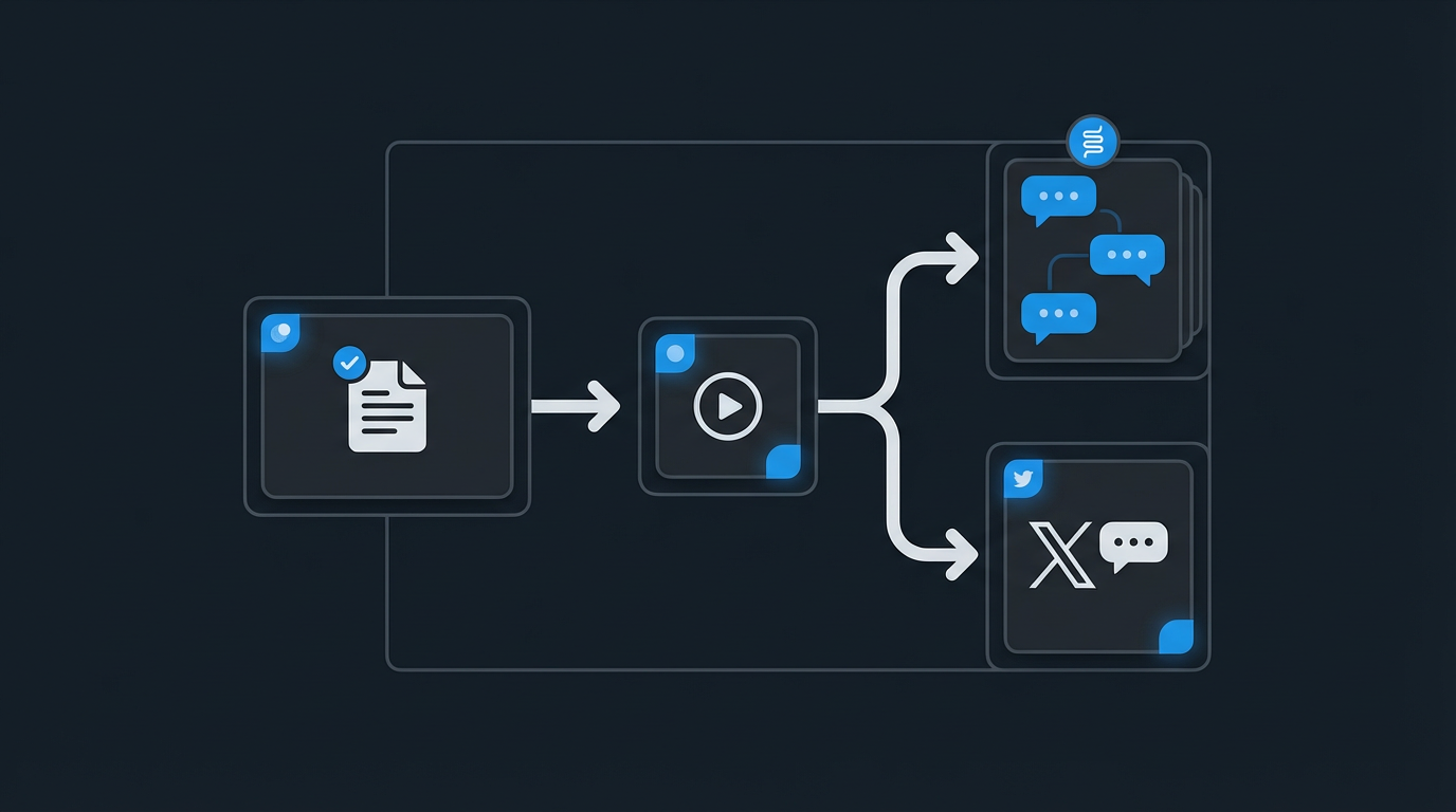 Repurpose Content for Twitter illustration