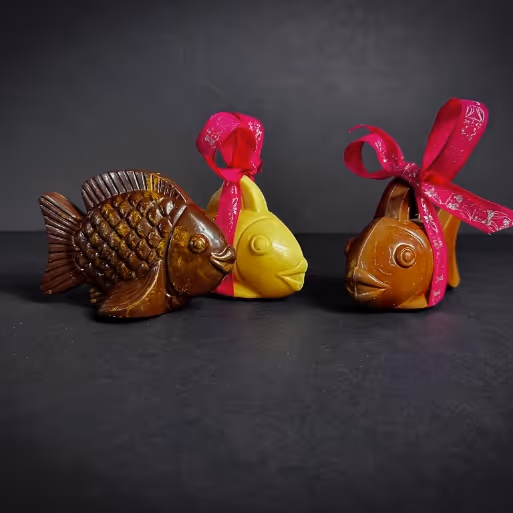 Ding-dong ! Les cloches sont passées et il est l'heure pour les petits et les grands de partir à la chasse aux poissons en chocolat !