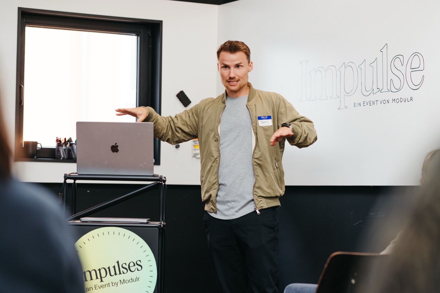 Begrüßung der Teams bei Impulse im Rainhaus