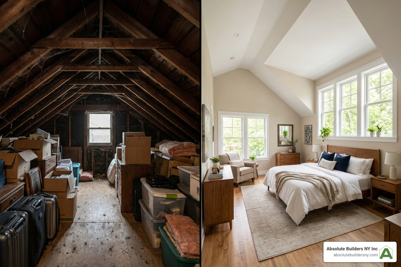 a dark attic vs a bright dormer bedroom transformation a dark attic vs a bright dormer bedroom transformation