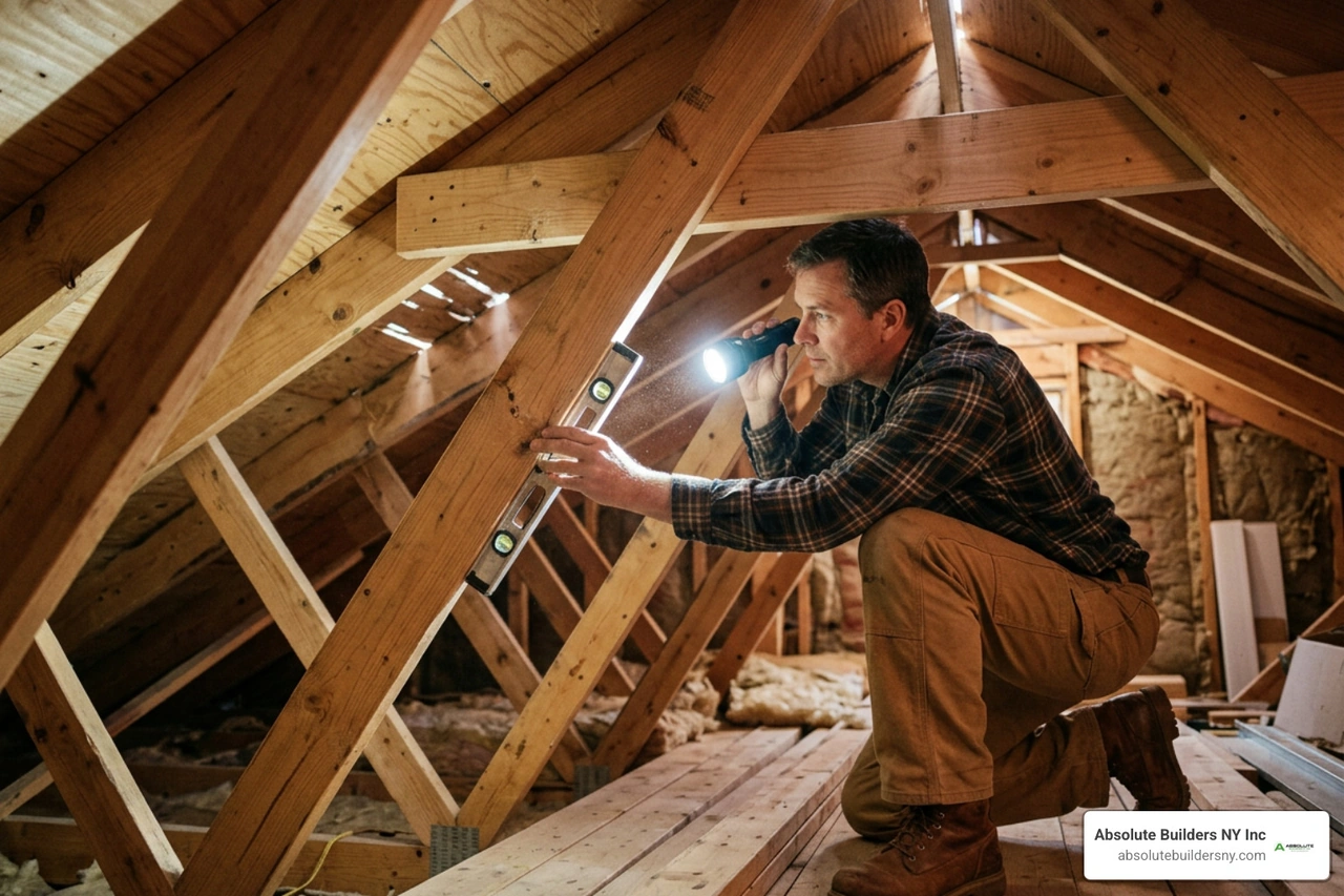 attic roof pitch and collar ties inspection attic roof pitch and collar ties inspection