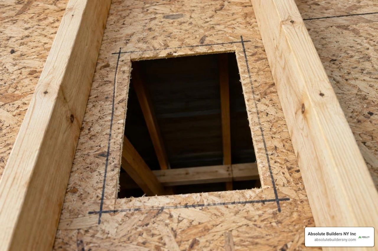 roof vent rough opening template centered between rafters roof vent rough opening template centered between rafters