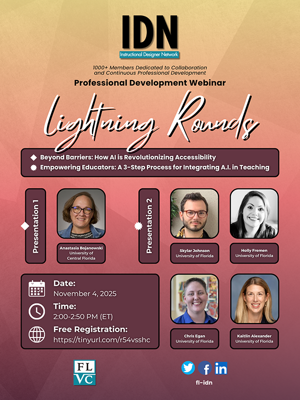 November 4, 2025 IDN Webinar