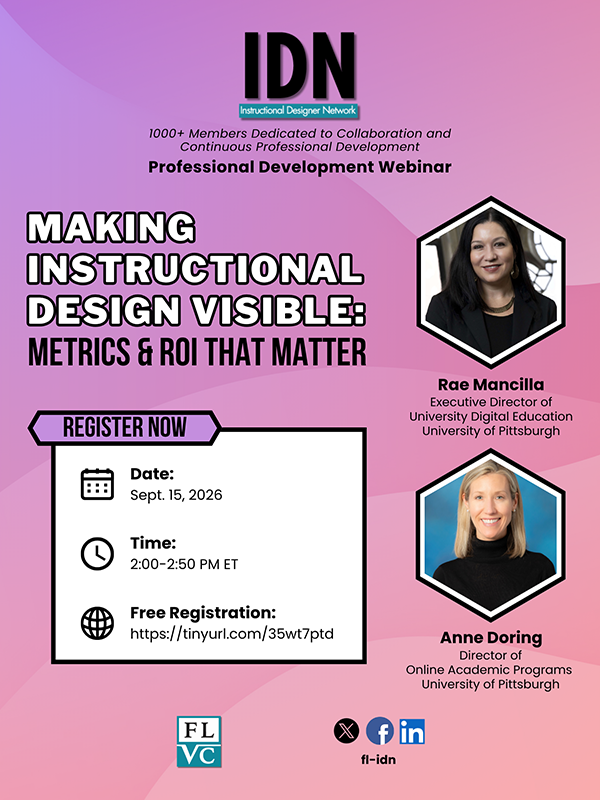 September 15, 2026 IDN Webinar