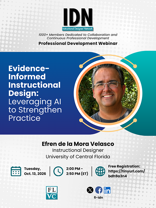 October 13, 2026 IDN Webinar