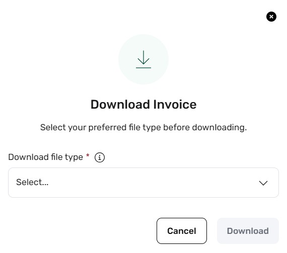 Download Invoice