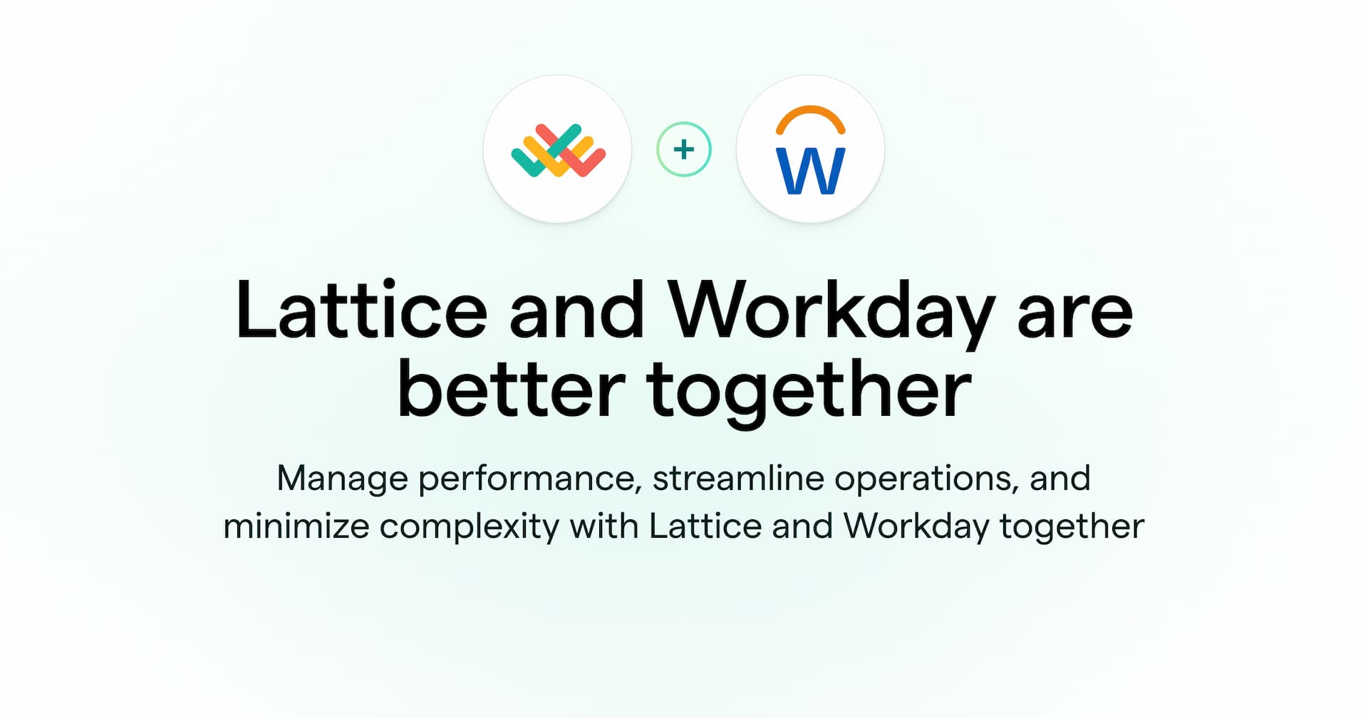 Workday lattice better together