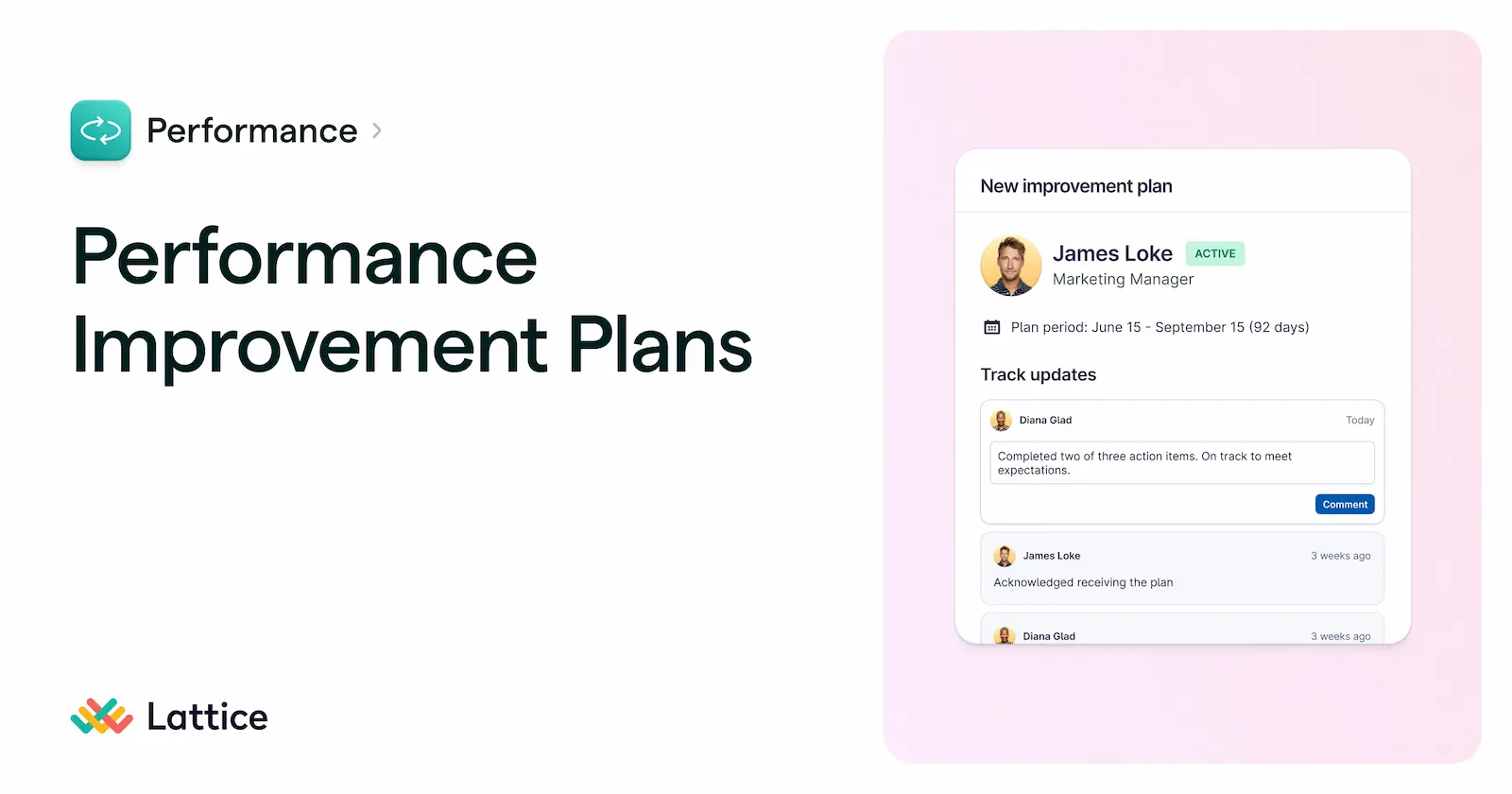 Performance Improvement Plans | Lattice