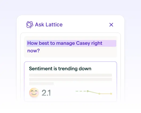 UI of Lattice AI Agent