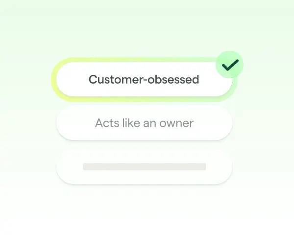 UI of Lattice Feedback