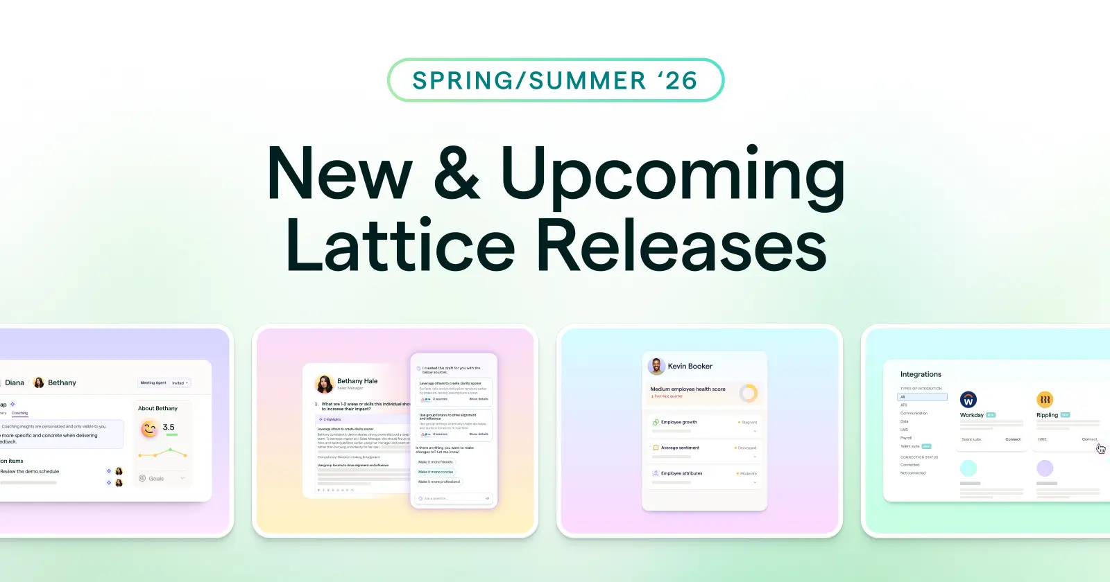 Spring/Summer 2026 Product Release | Lattice