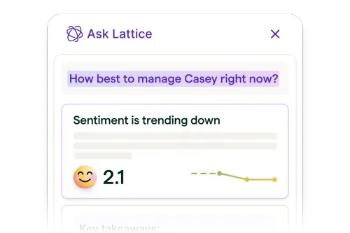 Lattice UI of AI Agent
